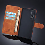 Huawei P30 DGM Phone Wallet with Flip Front Card Slots Leather Texture - Noco