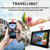 Frameo 10.1’’ Smart WiFi Photo Frame Cloud App Remote Photo Submission - Noco