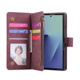 Galaxy Z Fold 8 Ultra 5G Multifunctional Zipper Wallet Leather Phone Case - NOCO