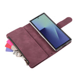 Galaxy Z Fold 8 Ultra 5G Multifunctional Zipper Wallet Leather Phone Case - NOCO