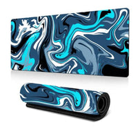Large Abstract Desktop Mouse/Keyboard Pad Non-Slip 900x400mm - 009 Abstract Pattern - Noco