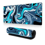Large Abstract Desktop Mouse/Keyboard Pad Non-Slip 900x400mm - 009 Abstract Pattern - Noco