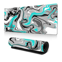 Large Abstract Desktop Mouse/Keyboard Pad Non-Slip 900x400mm - 015 Abstract Pattern - Noco