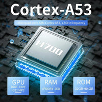 Anbernic RG CubeXX 32GB + 64GB Game Console 3.95’’ HD IPS Display - Black - Anbernic