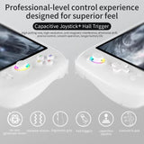 ANBERNIC RG-557: Android AMOLED Retro & Cloud Gaming Handheld | 5.48’’ AMOLED Display | 12GB + 256GB | Dimensity 8300 - Purple Transparent