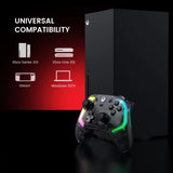 GameSir Kaleid Officially Licensed XBOX Wired Game Controller Customizable RGB Transparent Case - GameSir