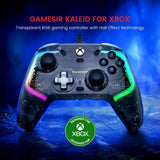 GameSir Kaleid Officially Licensed XBOX Wired Game Controller Customizable RGB Transparent Case - GameSir