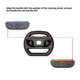 HBS-2813 Nintendo Switch 2 Joy-Con Racing Steering Wheel Grip Set - Noco