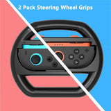 HBS-2813 Nintendo Switch 2 Joy-Con Racing Steering Wheel Grip Set - Noco