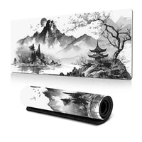 Japanese Pattern 600x300mm Desktop Mouse Pad Non-Slip Rubber Backed - Pattern 015 - Noco