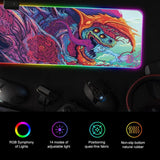 Monster LED Edge-Lit LED 800x300mm Desktop and Mouse Pad - 800x300mm Monster - Noco