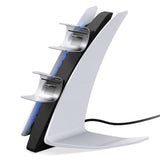 PS5 - Dobe TP50557 Dual Controller Charging Station with Blue Ambient Light for PS5 - Noco