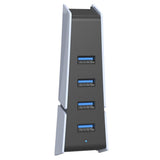 P5S002 4-Port USB 2.0 Hub for Sony PS5 Console - External USB Expansion Adapter - Noco