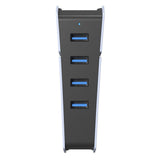 P5S002 4-Port USB 2.0 Hub for Sony PS5 Console - External USB Expansion Adapter - Noco