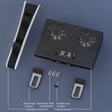 iPlay PS5 Wall Mount Cooling Stand USB Hub and Controller Charging Station - iPlay