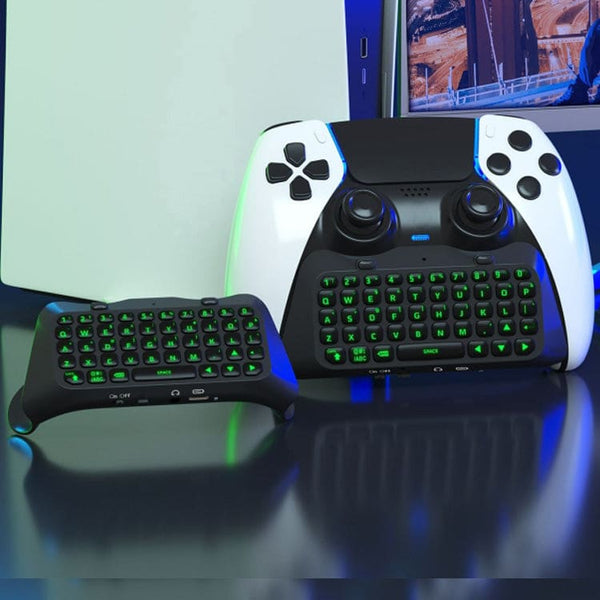 P5172 PS5 Controller Bluetooth Wireless Keyboard - Black - Noco