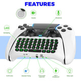 P5172 PS5 Controller Bluetooth Wireless Keyboard - Black - Noco