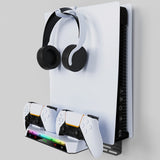 YZC-505 Wall Mount Storage & Charging Base for Sony PlayStation 5 5 Digital 5 Slim - iPlay
