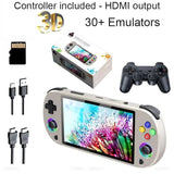 SJGAM M22 Pro Handheld Emulator | 5’’ IPS Screen Portable Arcade Player with Gamepad | 64GB Card - SJGAM