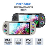 SJGAM M22 Pro Handheld Emulator | 5’’ IPS Screen Portable Arcade Player with Gamepad | 64GB Card - SJGAM