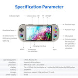 SJGAM M22 Pro Handheld Emulator | 5’’ IPS Screen Portable Arcade Player with Gamepad | 64GB Card - SJGAM