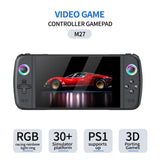 SJGAM M27 Large Display Retro Gaming System | 7in Display | HDMI output | 64GB Card - SJGAM