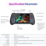 SJGAM M31 Retro Handheld Game Console | 5.1-Inch Screen & Dual RGB 3D Joysticks 64GB Card - SJGAM