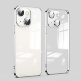 Apple iPhone 13 / 14 Glass Camera Lens Protection Cover - Silver - Cover Noco