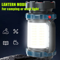 Glare 2400mAh Camping LED Flashlight Torch/Lantern Rechargeable Water Resistant - security NOCO