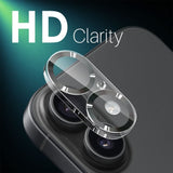 Apple iPhone 16 / 16 Plus Glass Camera Lens Protector Cap - Northjo