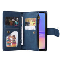 Samsung Galaxy A05 Multi-Card Wallet Flip Cover Zip Pocket - Cover Noco