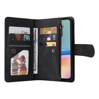 Samsung Galaxy A05S Multi-Card Wallet Flip Cover Zip Pocket - Cover Noco