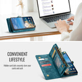 Google Pixel 10 Pro XL CaseMe 008 Wallet with Detachable Cover 8 Card + Zip Pocket - Noco