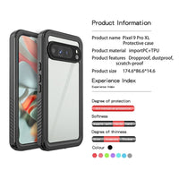 Google Pixel 9 / 9 Pro / 9 Pro XL RedPepper Waterproof Full Cover with Built-In Screen Protector - RedPepper