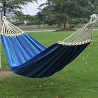 Premium Canvas Hammock Thickened Cotton Spreader bar 180KG Max 22 Stand Heavy Rope - Outdoors NOCO