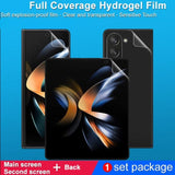 Samsung Galaxy Z Fold 7 Hydrogel Film Screen Protector Set [2 x Screens + Back Cover] - Noco