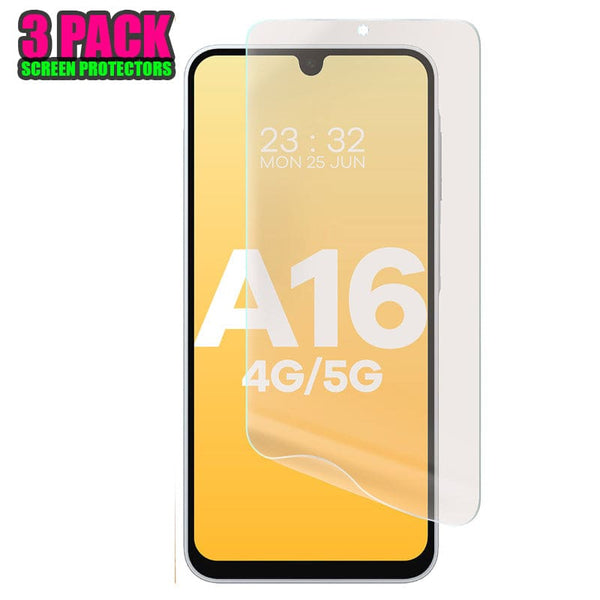 [3 PACK] Samsung Galaxy A16 Hydrogel Film Screen Protector - Noco