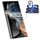 [3 PACK] Samsung Galaxy S23 Ultra 5G Hydrogel Film Screen Protector - Noco