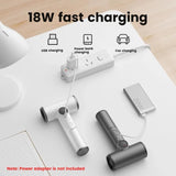 Wireless Hair Dryer With 30,000 RPM High-Speed Motor Warm/Cold Air 15600mAh Battery - NOCO