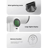 Wireless Hair Dryer With 30,000 RPM High-Speed Motor Warm/Cold Air 15600mAh Battery - NOCO