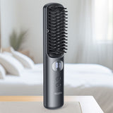 Yesido MG23 Cordless Hair Straightener Brush – 2-in-1 Portable Styling & Styling Tool - Yesido