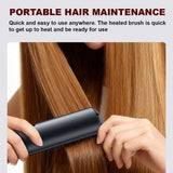 Yesido MG23 Cordless Hair Straightener Brush – 2-in-1 Portable Styling & Styling Tool - Yesido