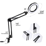 Ring LED Magnifying Desk Lamp 3 Colours 11 Levels of Brightness Noco