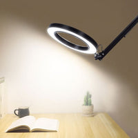Ring LED Magnifying Desk Lamp 3 Colours 11 Levels of Brightness Noco