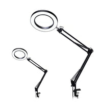 Ring LED Magnifying Desk Lamp 3 Colours 11 Levels of Brightness Noco