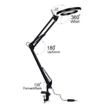 Ring LED Magnifying Desk Lamp 3 Colours 11 Levels of Brightness Noco