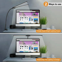 LED Goose Neck Split Head Desk Lamp 3 Colours 10 Levels of Brightness Noco