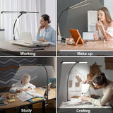 LED Goose Neck Split Head Desk Lamp 3 Colours 10 Levels of Brightness Noco