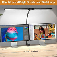 LED Goose Neck Split Head Desk Lamp 3 Colours 10 Levels of Brightness Noco