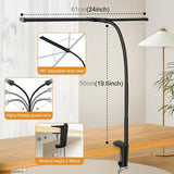LED Goose Neck Split Head Desk Lamp 3 Colours 10 Levels of Brightness Noco